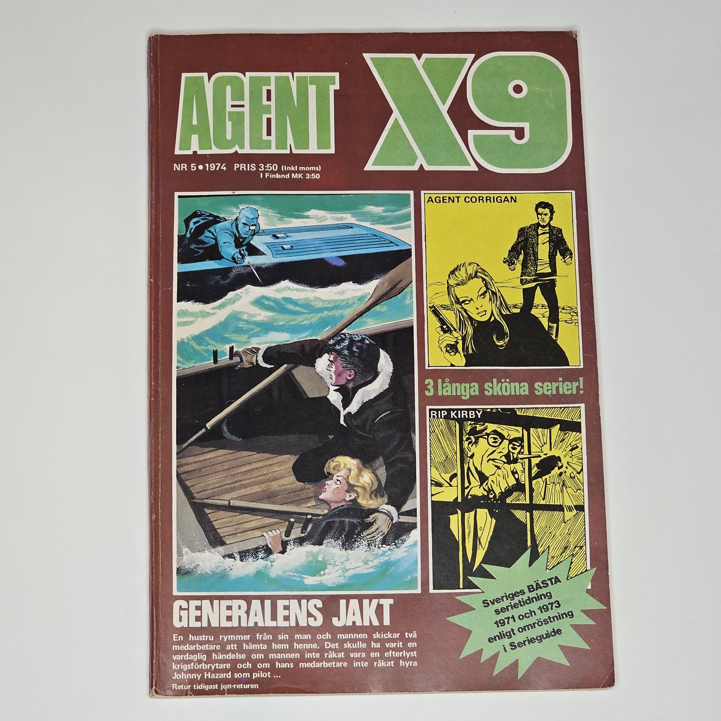 Agent X9 Nr 5 1974 #FN#