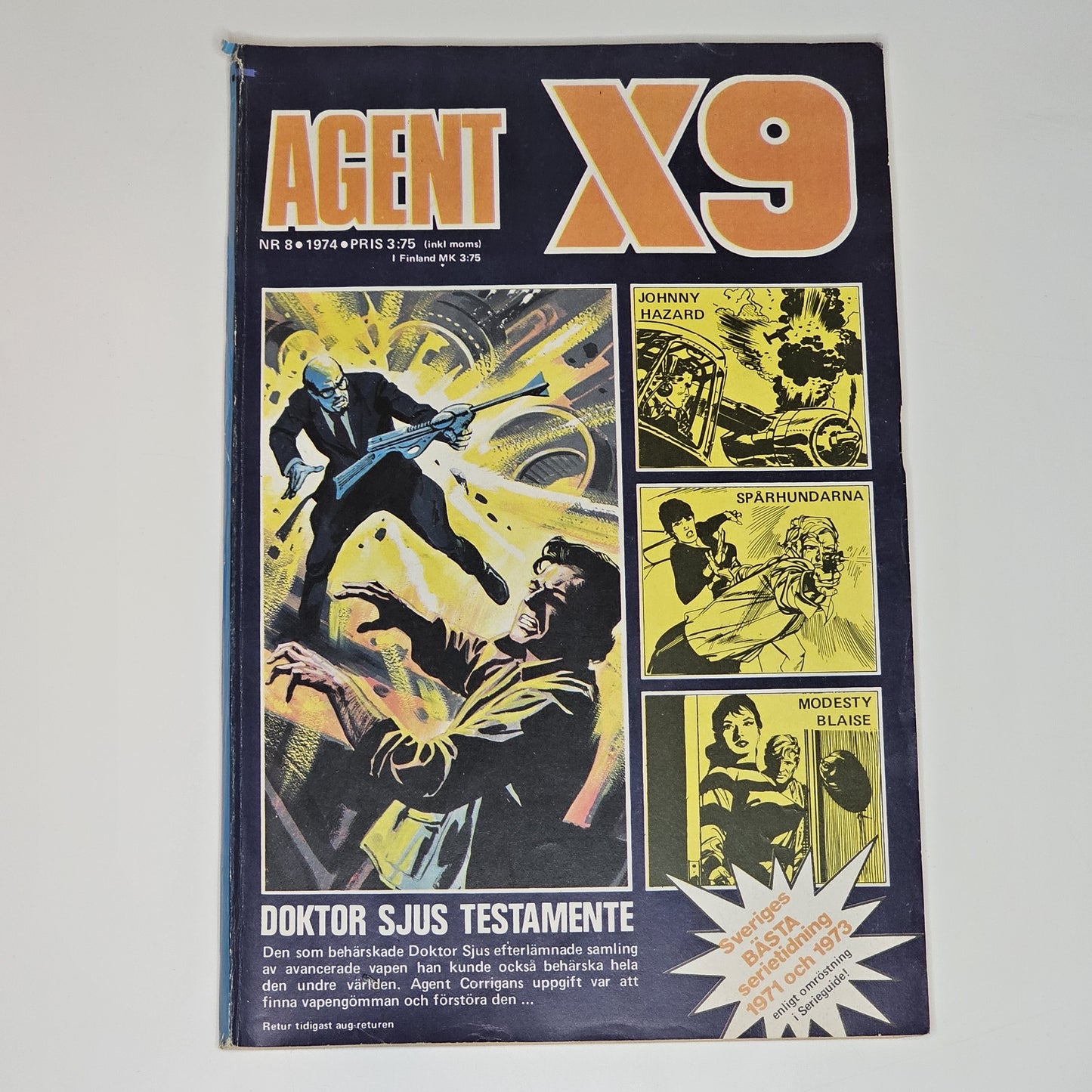 Agent X9 Nr 8 1974 #FN#