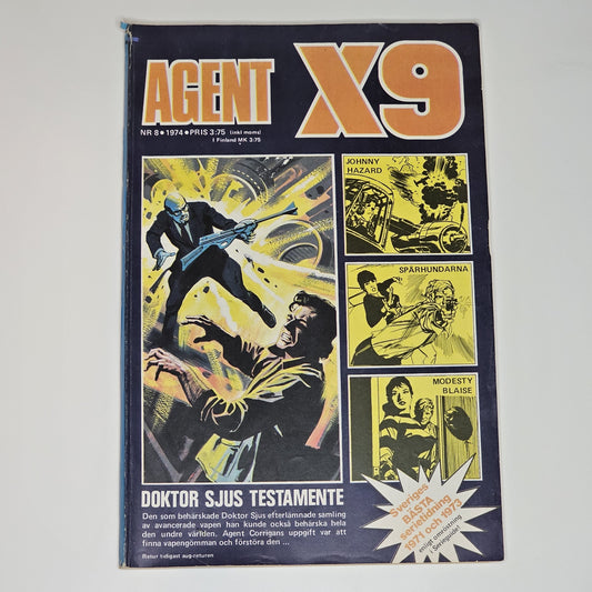 Agent X9 Nr 8 1974 #FN#