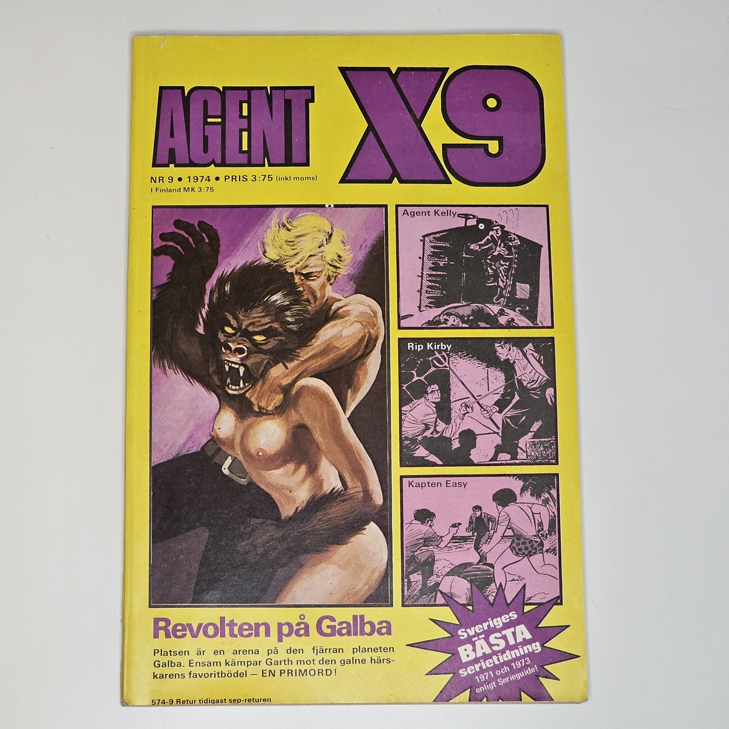 Agent X9 Nr 9 1974 #FN#