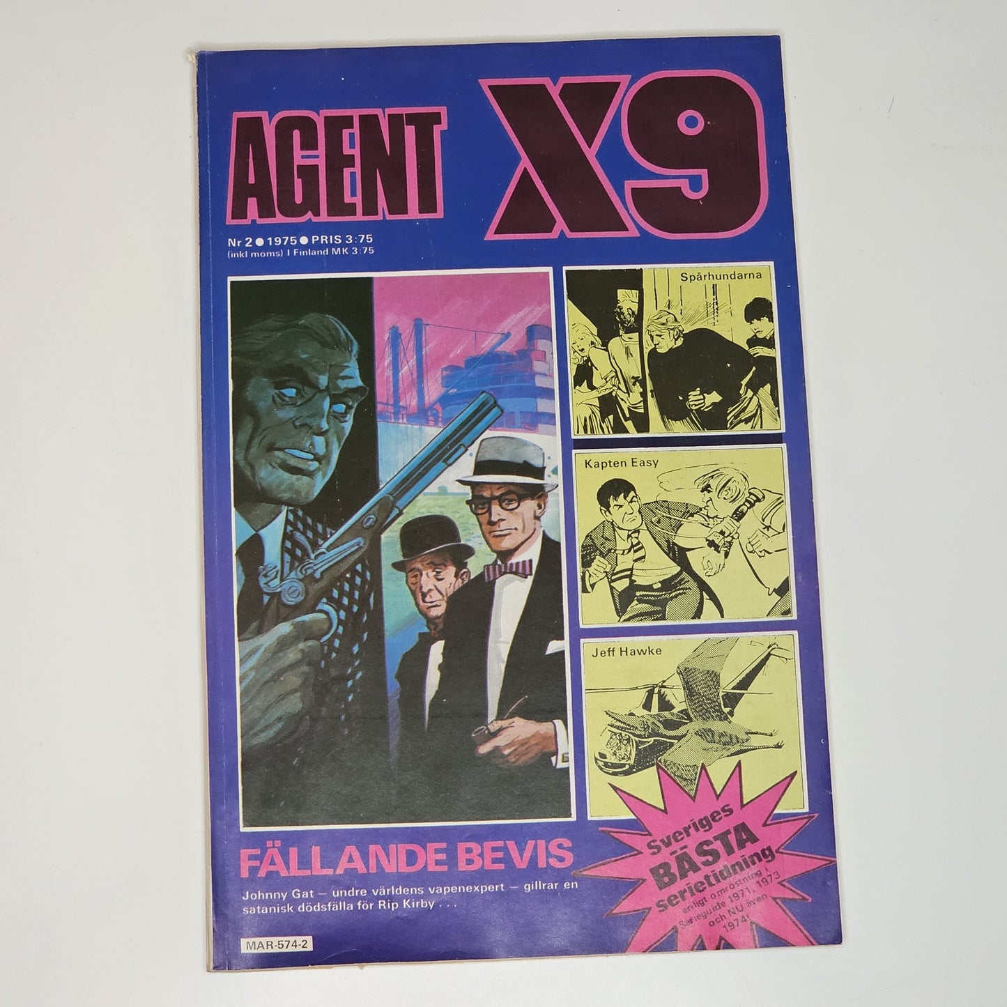 Agent X9 Nr 2 1975 #FN/VF#