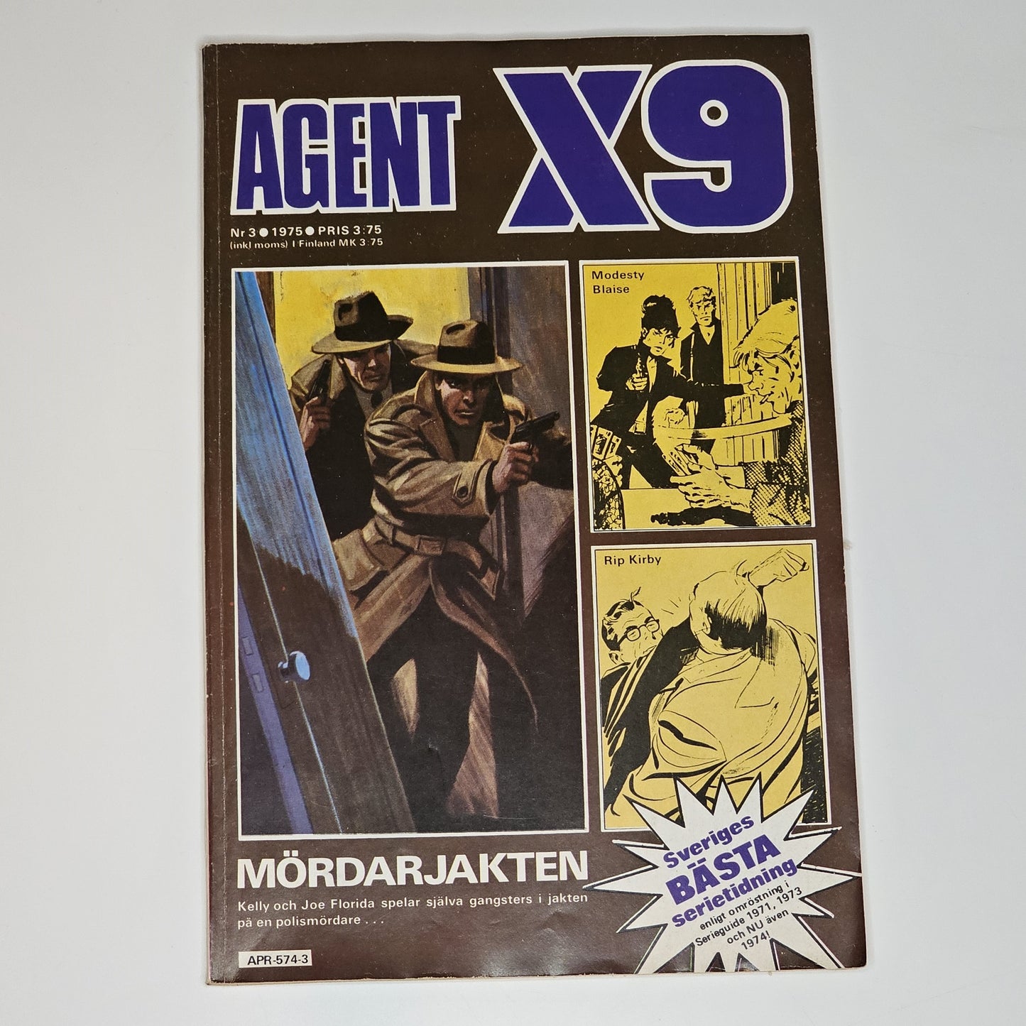 Agent X9 Nr 3 1975 #FN#