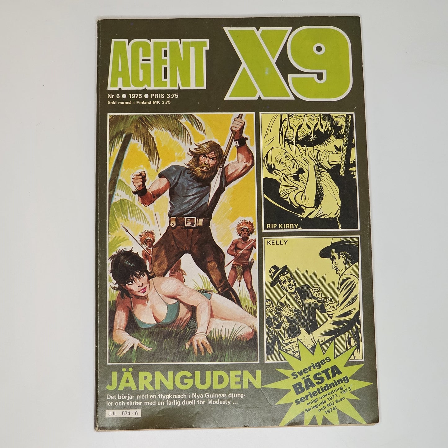 Agent X9 Nr 6 1975 #FN#