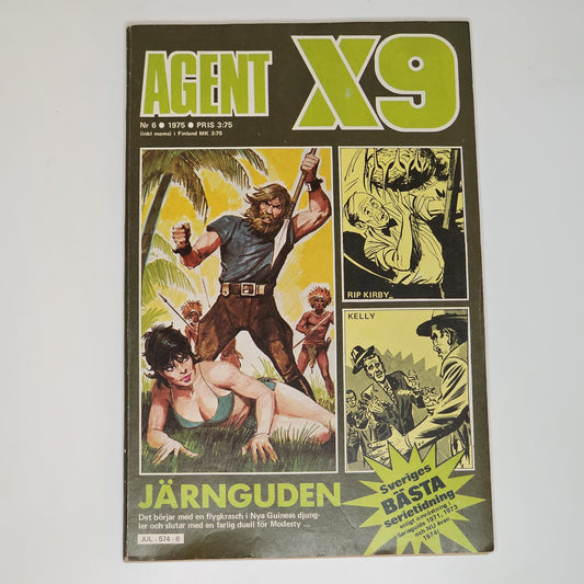 Agent X9 Nr 6 1975 #FN#