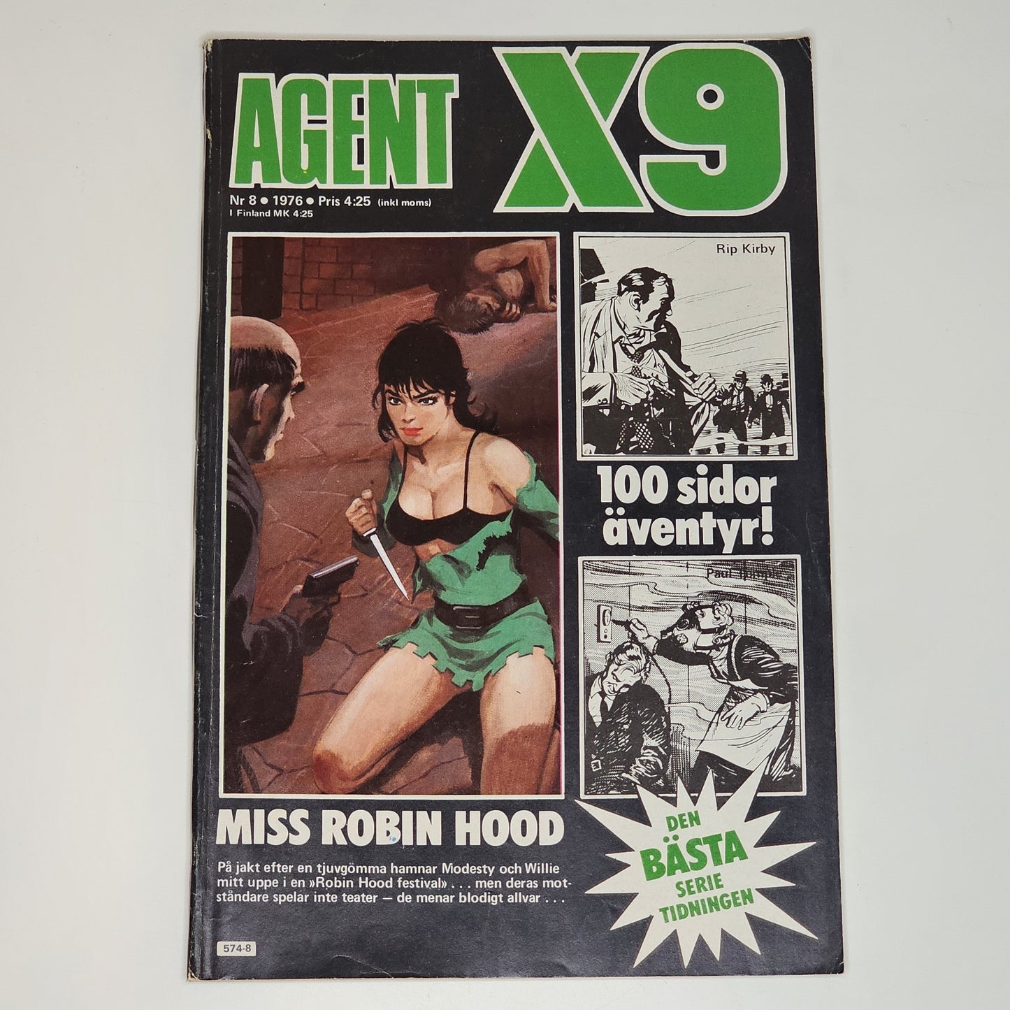 Agent X9 Nr 8 1976 #FN#