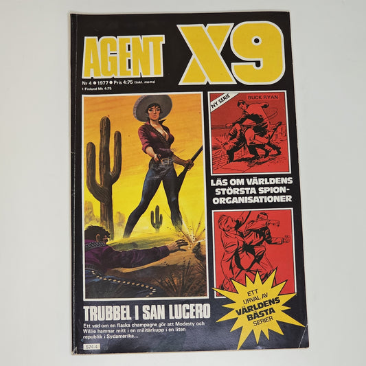 Agent X9 Nr 4 1977 #FN#