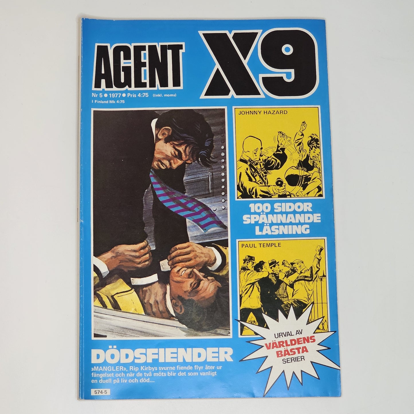 Agent X9 Nr 5 1977 #FN#