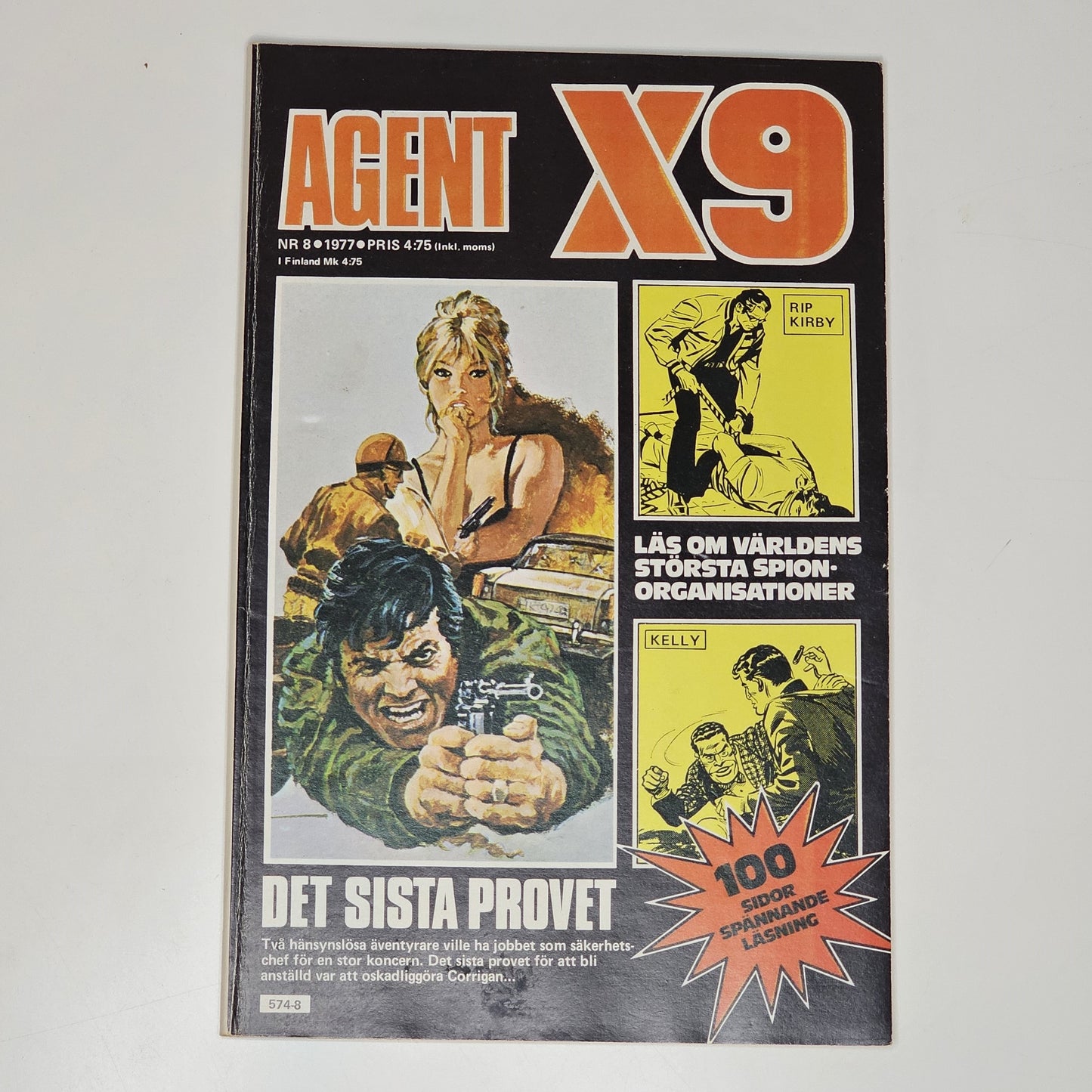 Agent X9 Nr 8 1977 #FN#