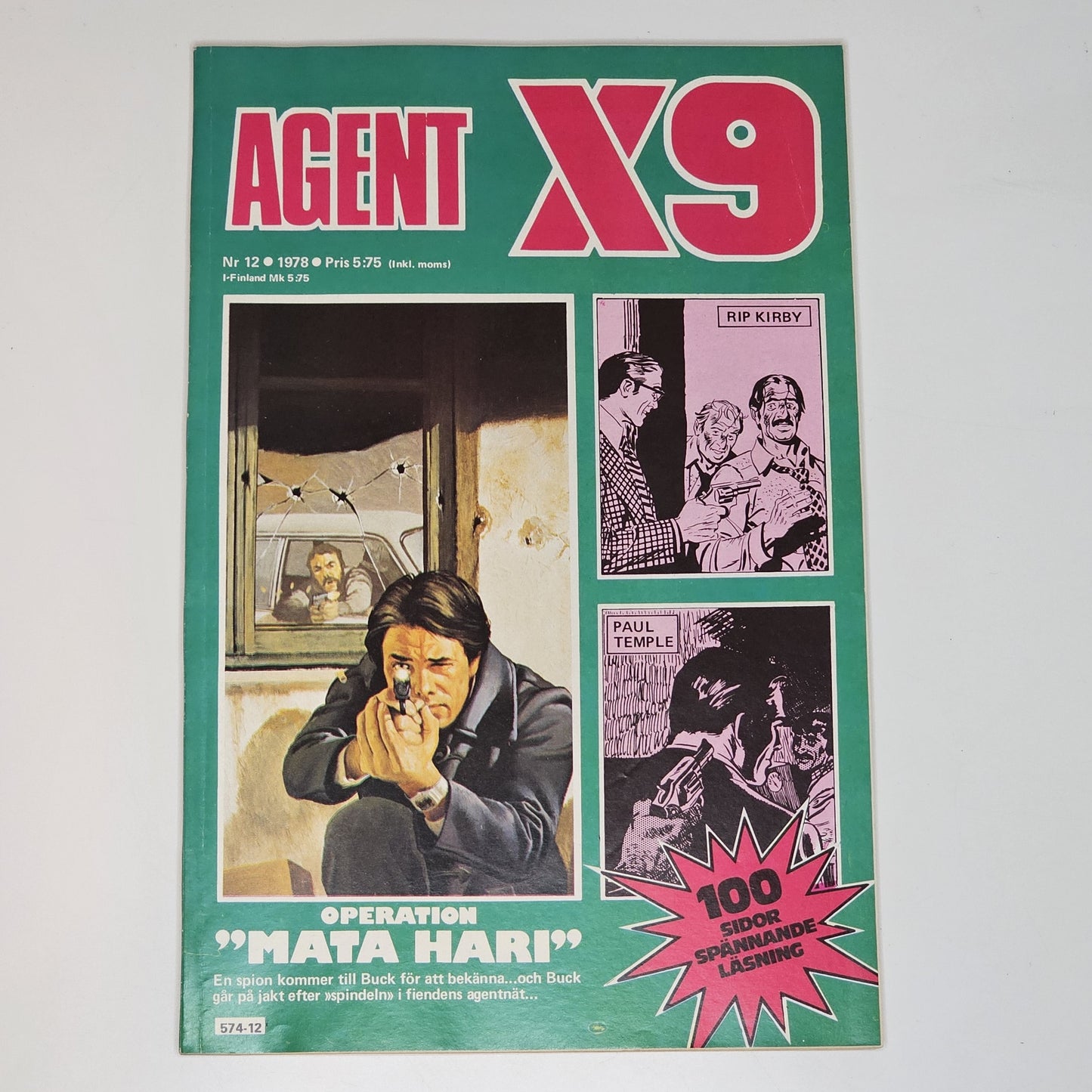 Agent X9 Nr 12 1978 #FN#