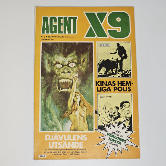 Agent X9 Nr 3 1978 #VF#