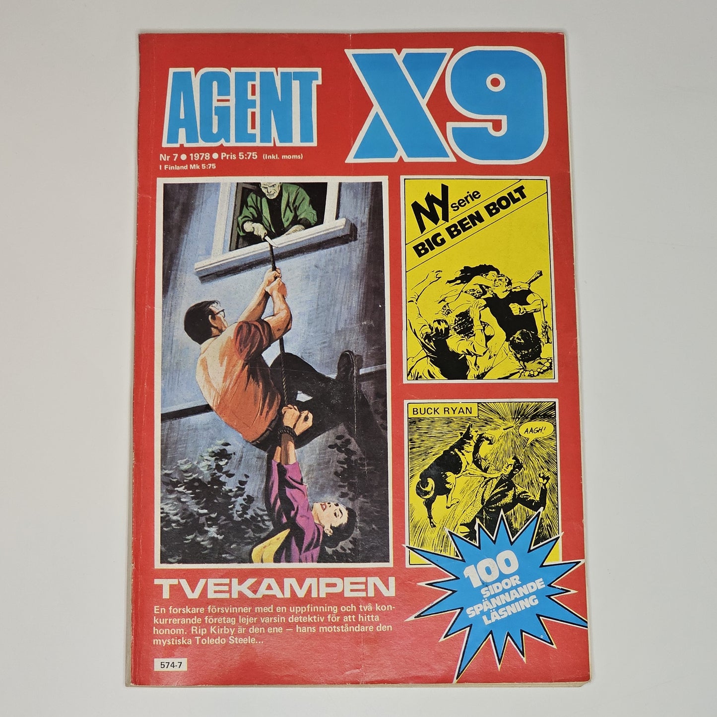 Agent X9 Nr 7 1978 #FN#