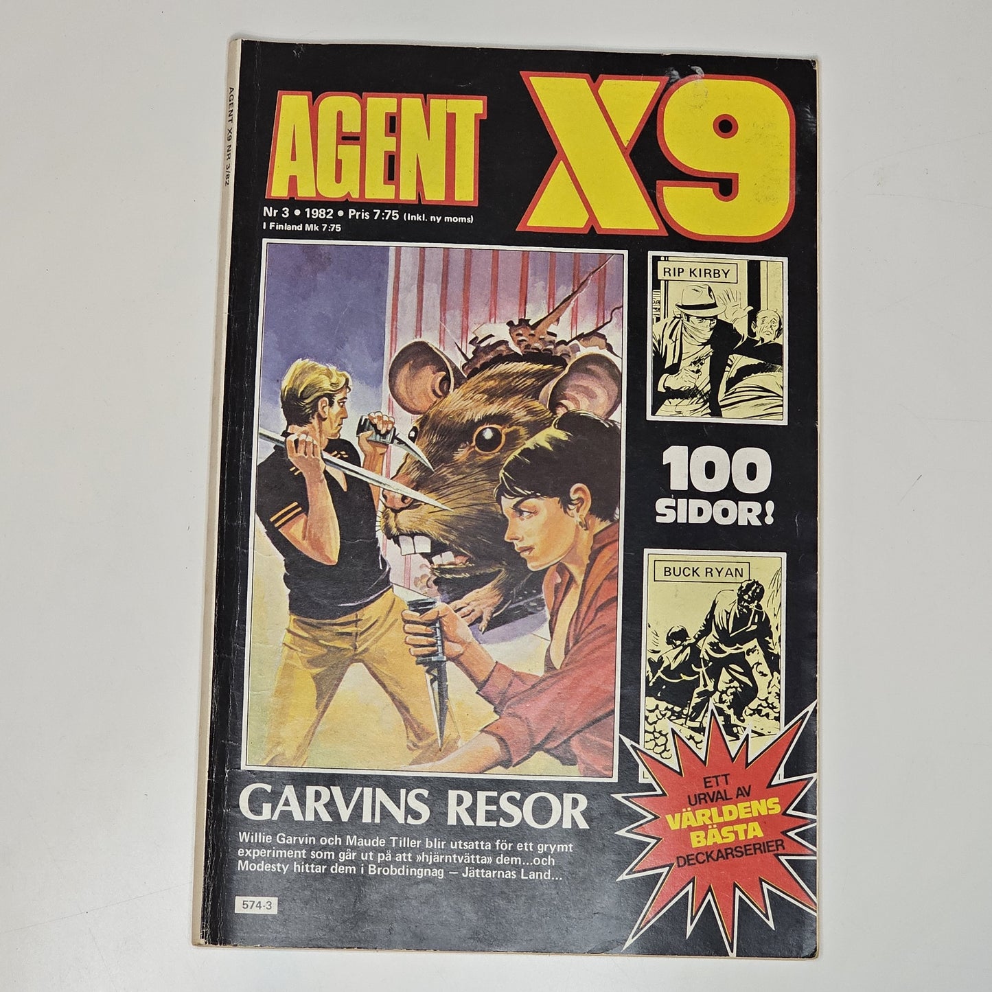 Agent X9 Nr 3 1982 #FN#