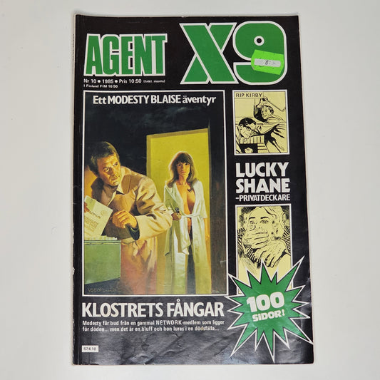 Agent X9 Nr 10 1985 #VG#