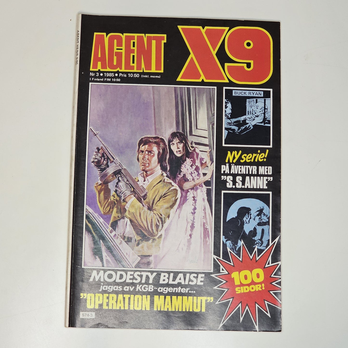 Agent X9 Nr 3 1985 #FN#