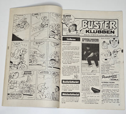 Buster Nr 11 1982 #FN# - Eric Josjö