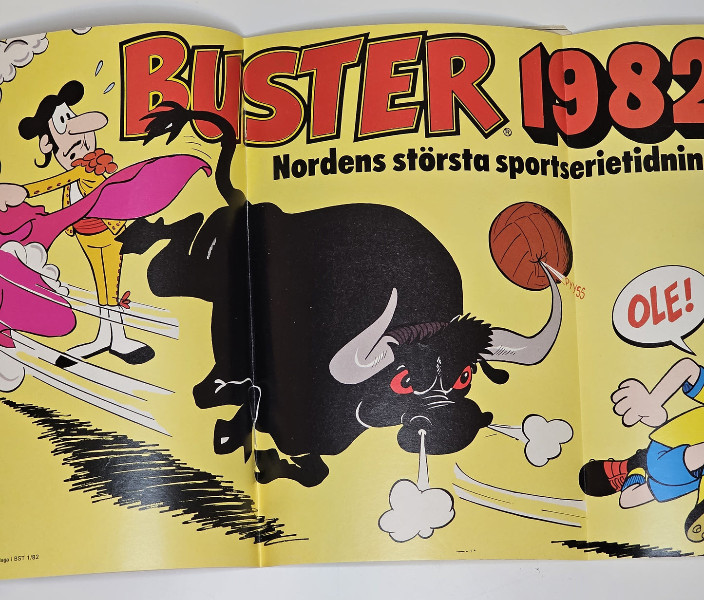 Buster Nr 1 1982 #VG# + Bilaga