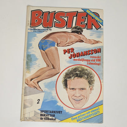 Buster Nr 15 1982 #VG# - Per Johansson