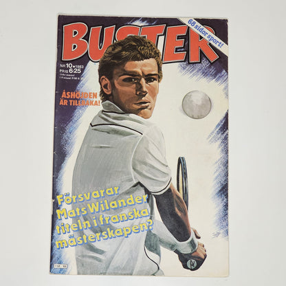 Buster Nr 10 1983 #FN# - Mats Wilander