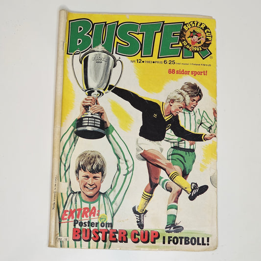 Buster Nr 12 1983 #GD# + Bilaga