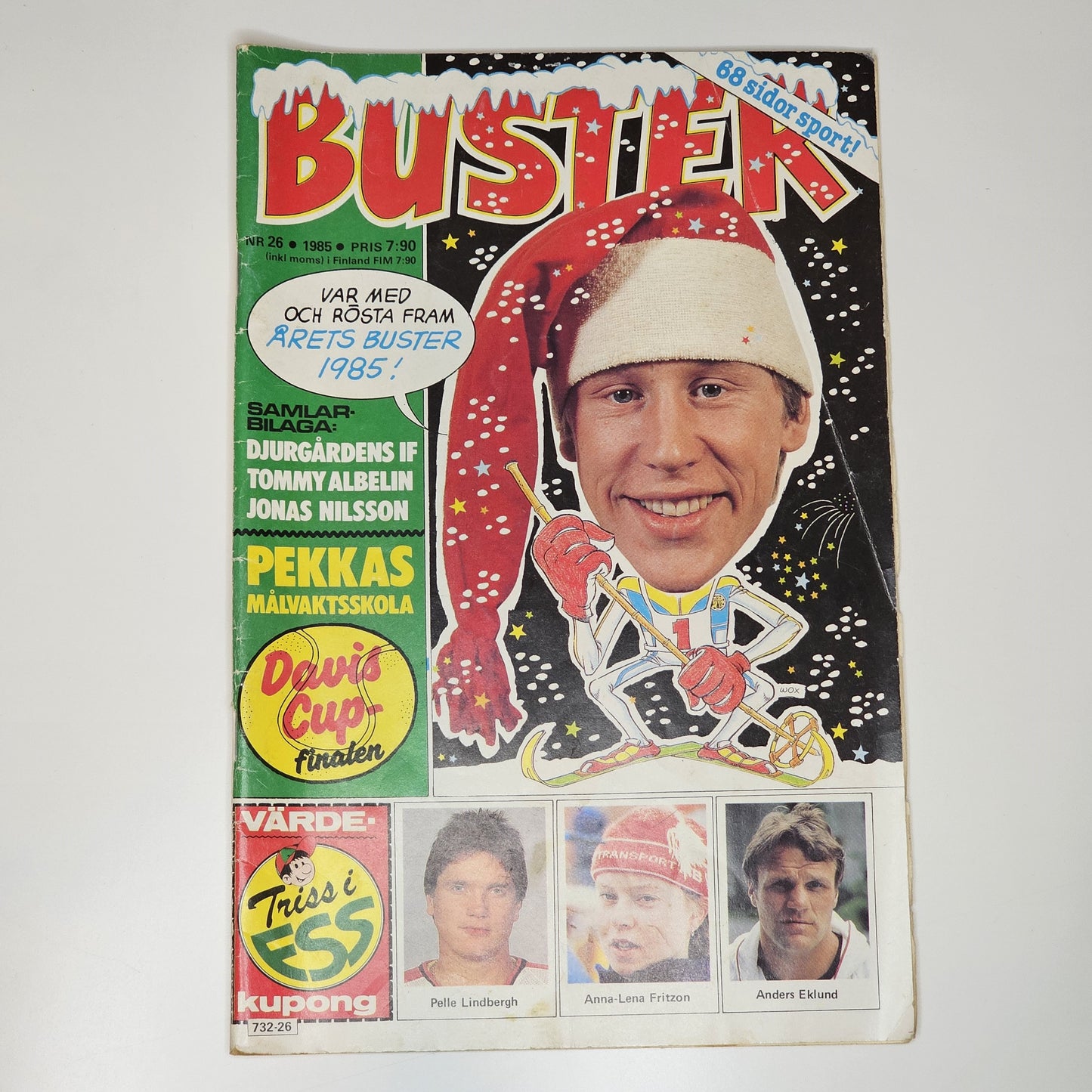 Buster Nr 26 1985 #FN# + Bilaga