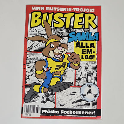 Buster Nr 3 1992 #VF# + Affisch