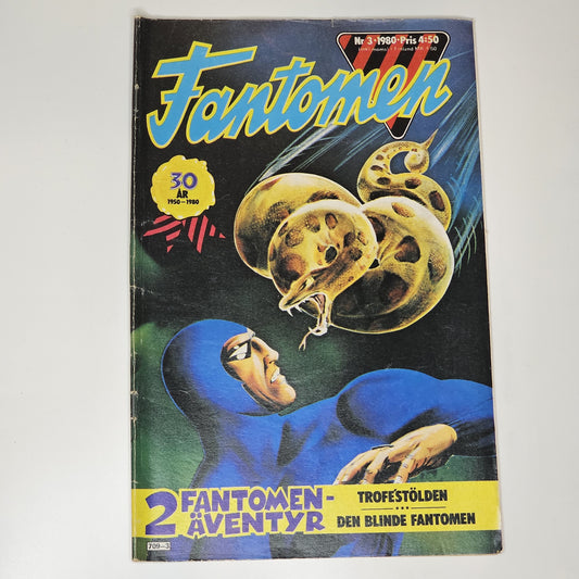 Fantomen Nr 3 1980 #VG#