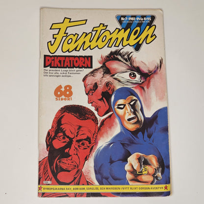 Fantomen Nr 7 1981 #VG#