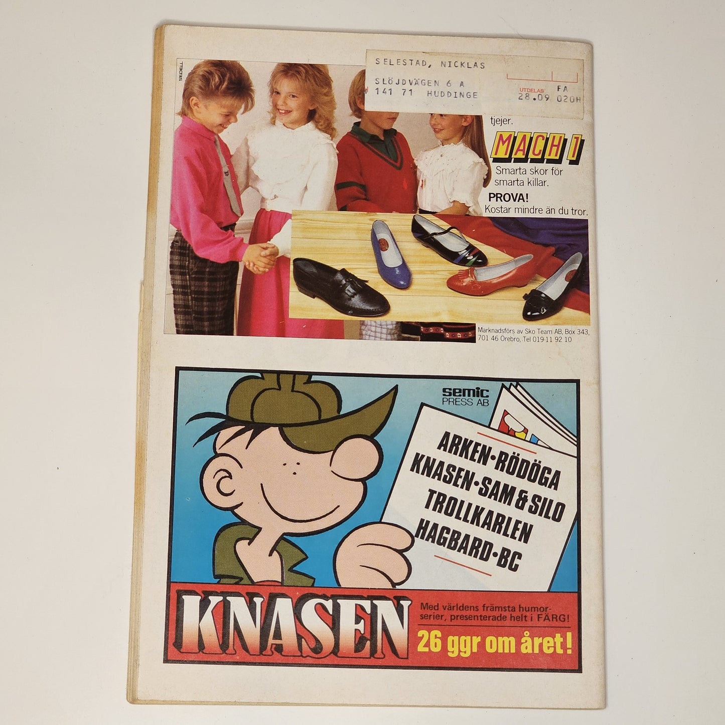 Fantomen Nr 20 1987 #VG#