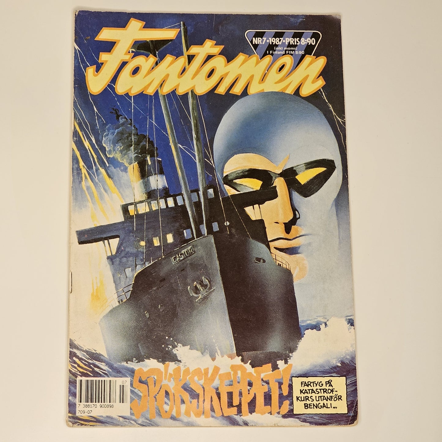 Fantomen Nr 7 1987 #VG#