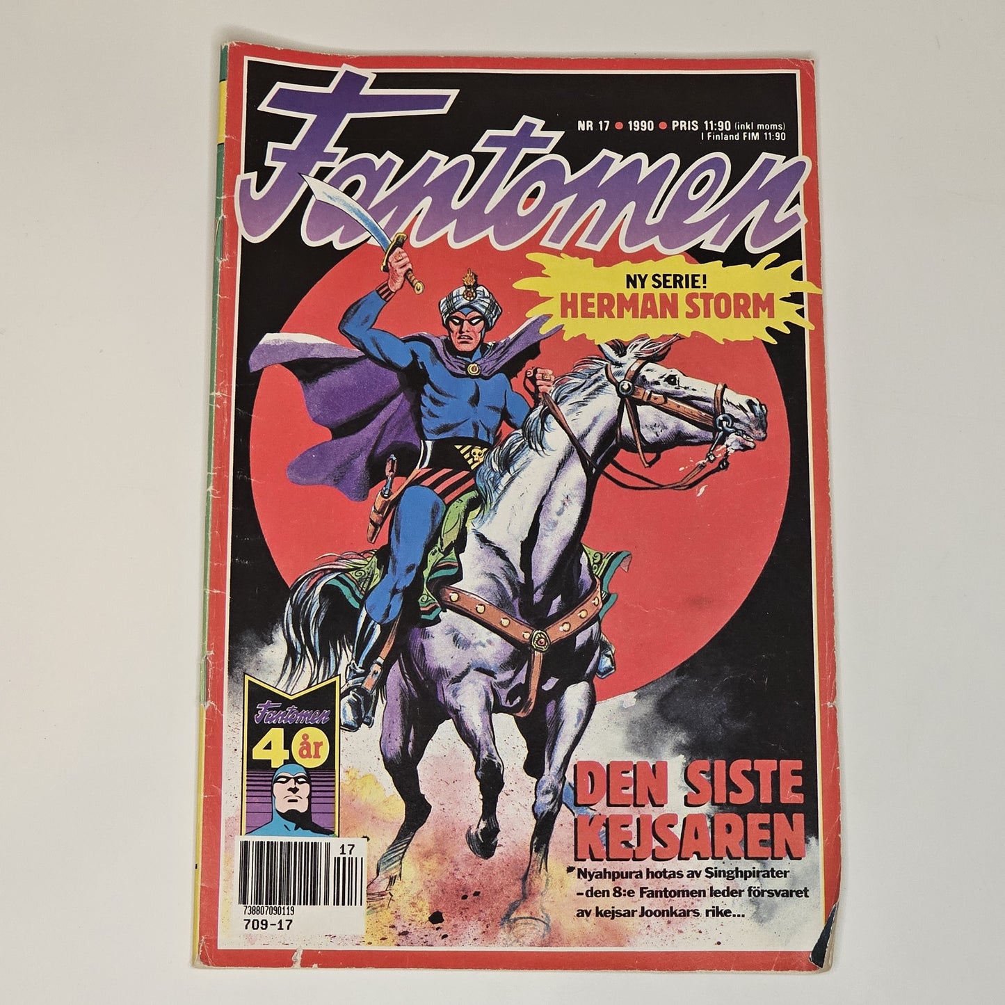 Fantomen Nr 17 1990 #VG#