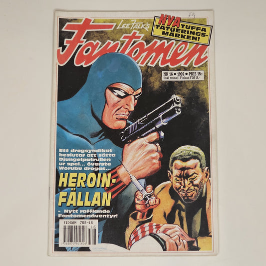 Fantomen Nr 16 1992 #FN#