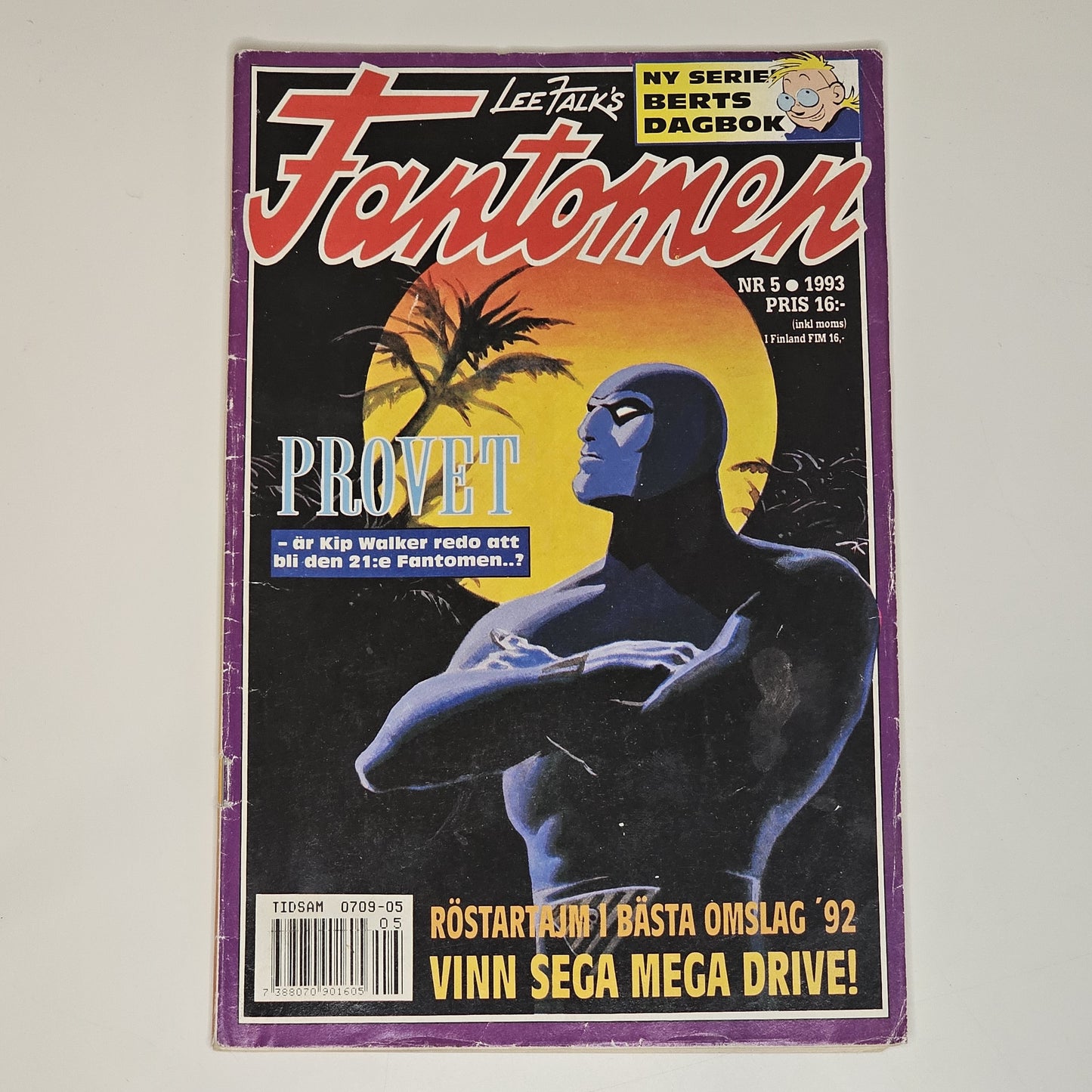 Fantomen Nr 5 1993 #VG#