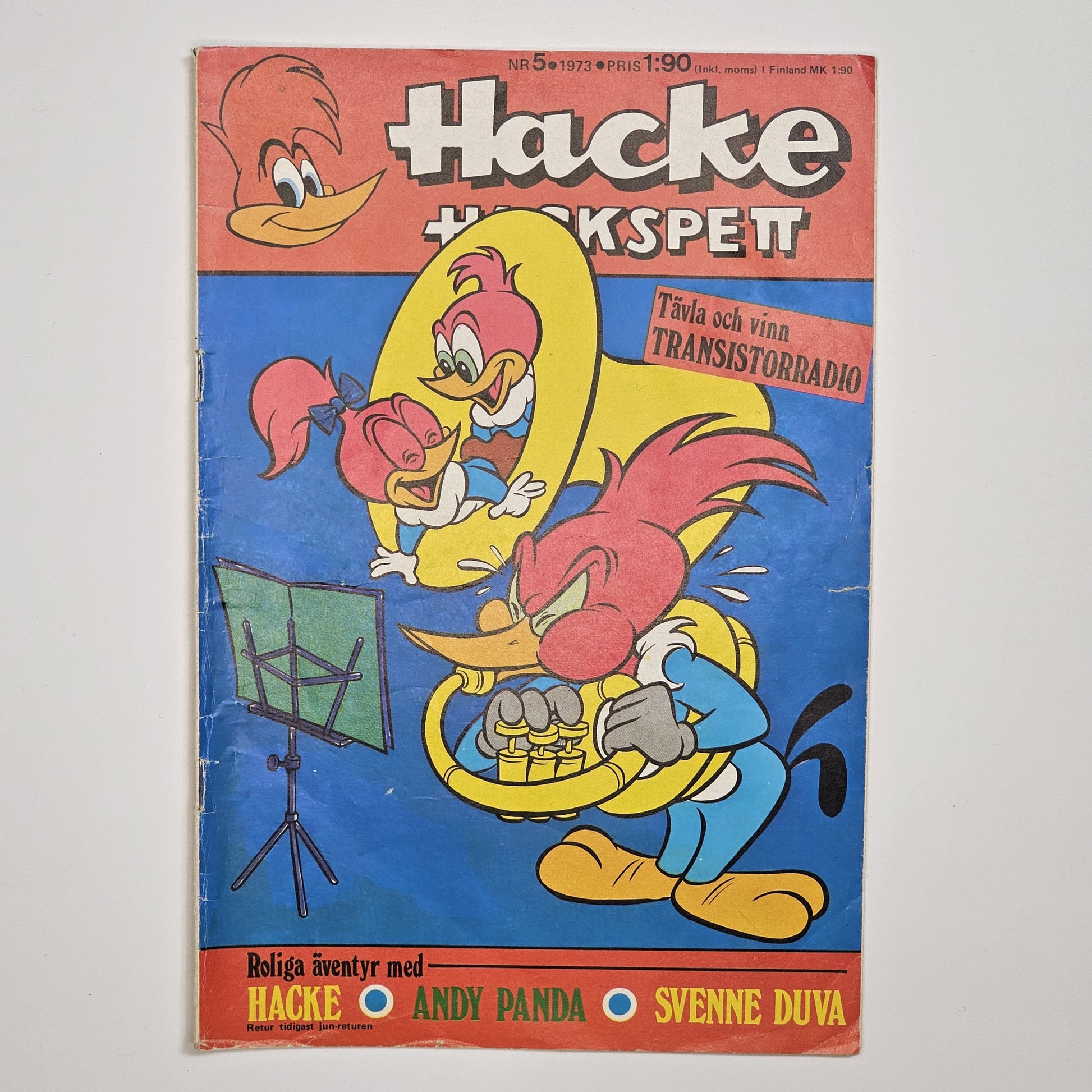 Hacke Hackspett Nr 5 1973 #VG# – Comic kingdoms