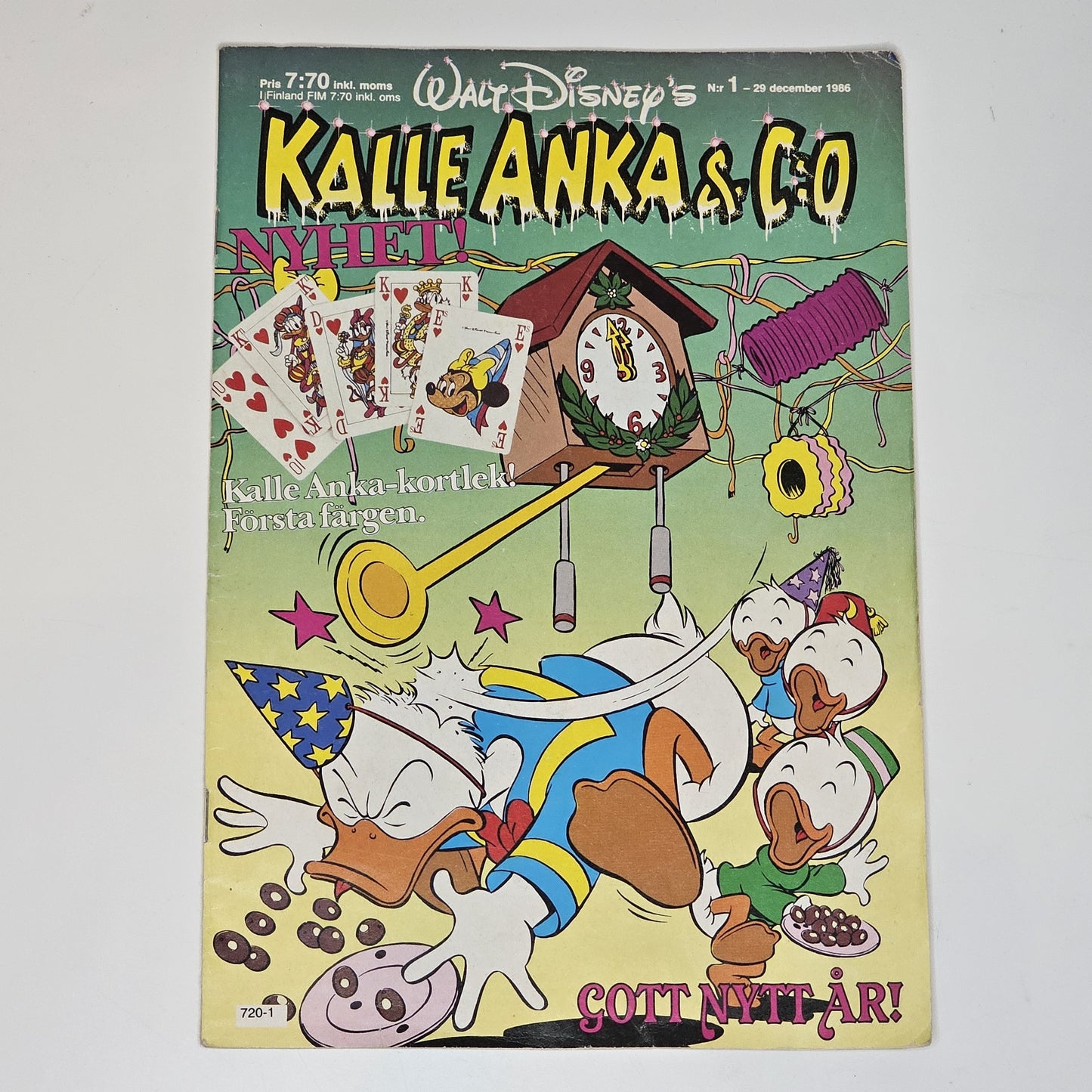 Kalle Anka & Co Nr 1 1986 #VG#