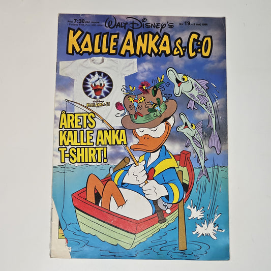 Kalle Anka & Co Nr 19 1986 #VG#