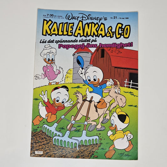 Kalle Anka & Co Nr 21 1986 #FN#