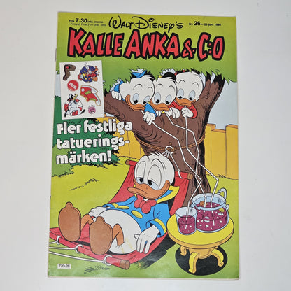 Kalle Anka & Co Nr 26 1986 #FN#