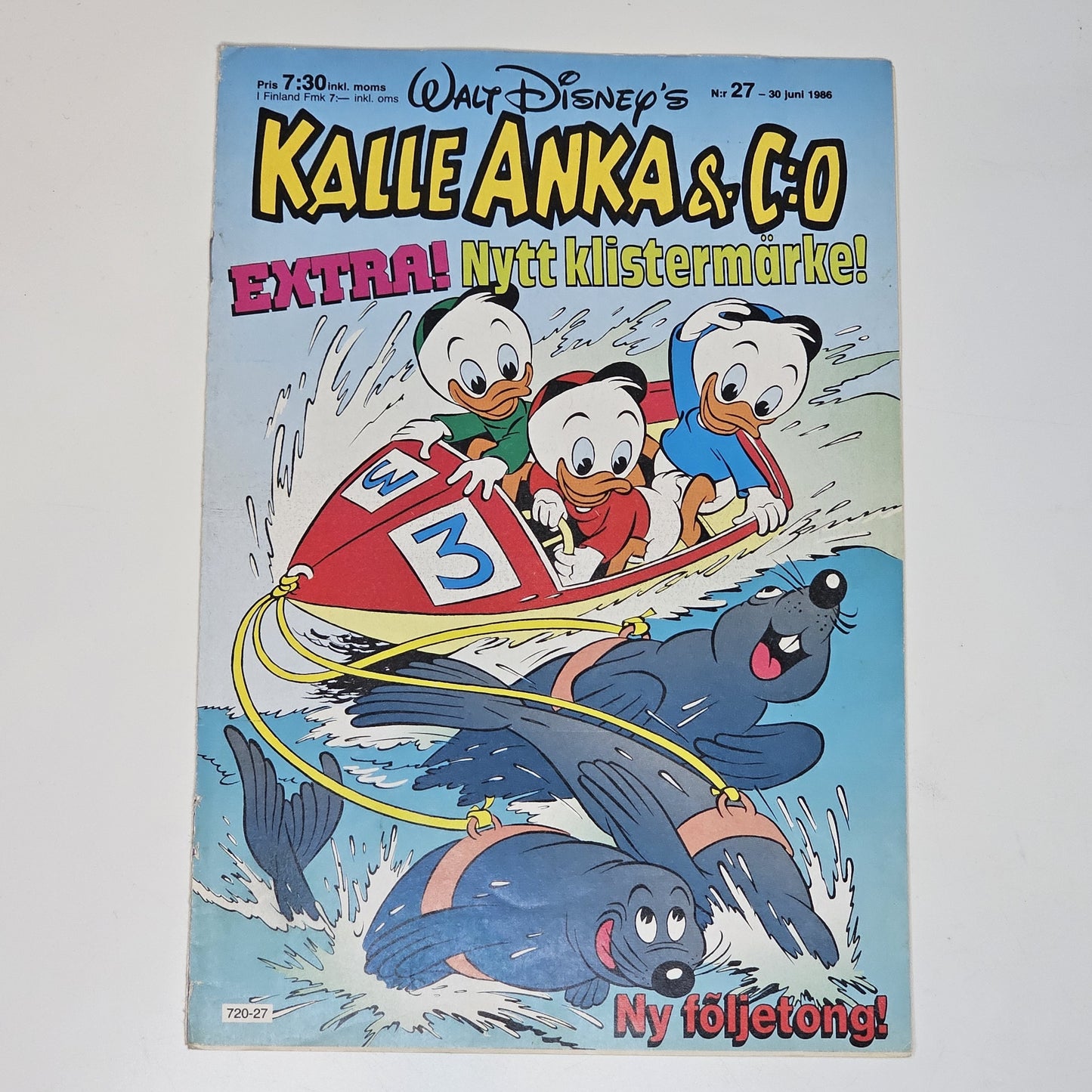 Kalle Anka & Co Nr 27 1986 #VG#