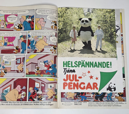 Kalle Anka & Co Nr 33 1986 #FN# + Reklambilaga