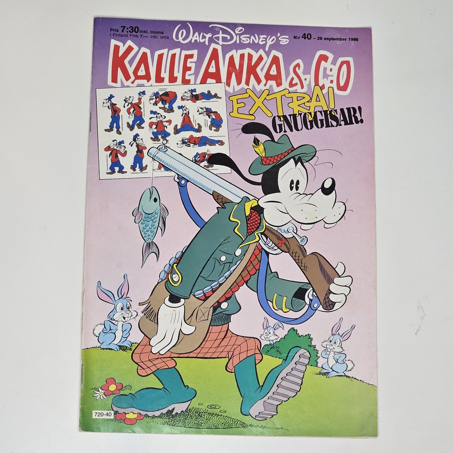 Kalle Anka & Co Nr 40 1986 #VG#