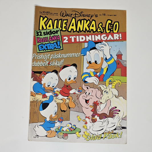 Kalle Anka & Co Nr 16 1987 #FN#