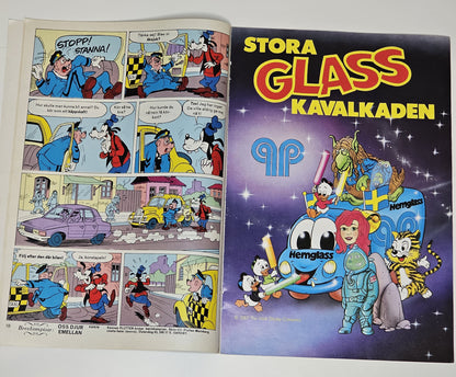 Kalle Anka & Co Nr 18 1987 #VG# + Reklambilaga