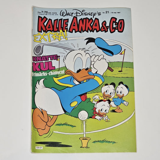 Kalle Anka & Co Nr 21 1987 #VG#