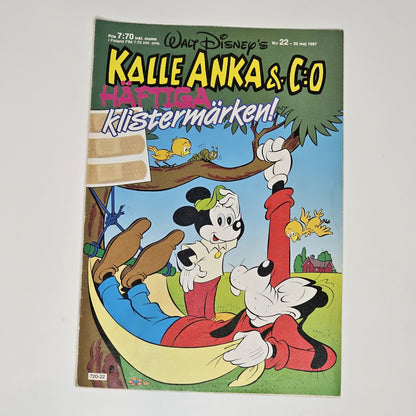 Kalle Anka & Co Nr 22 1987 #VG#