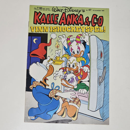 Kalle Anka & Co Nr 47 1987 #VF#