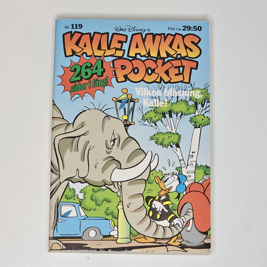 Kalle Ankas Pocket Nr 119 1990 #FN#