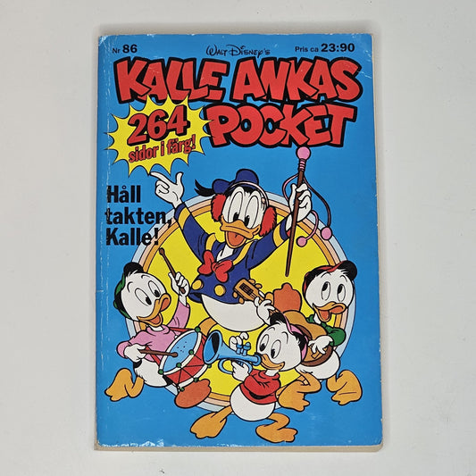 Kalle Ankas Pocket Nr 86 1987 #FN#