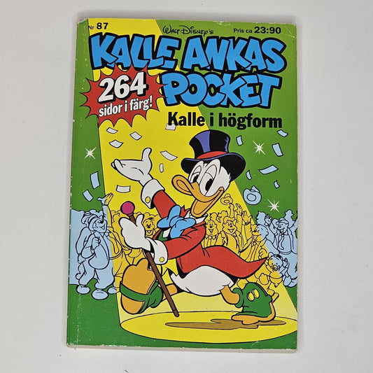 Kalle Ankas Pocket Nr 87 1987 #FN#