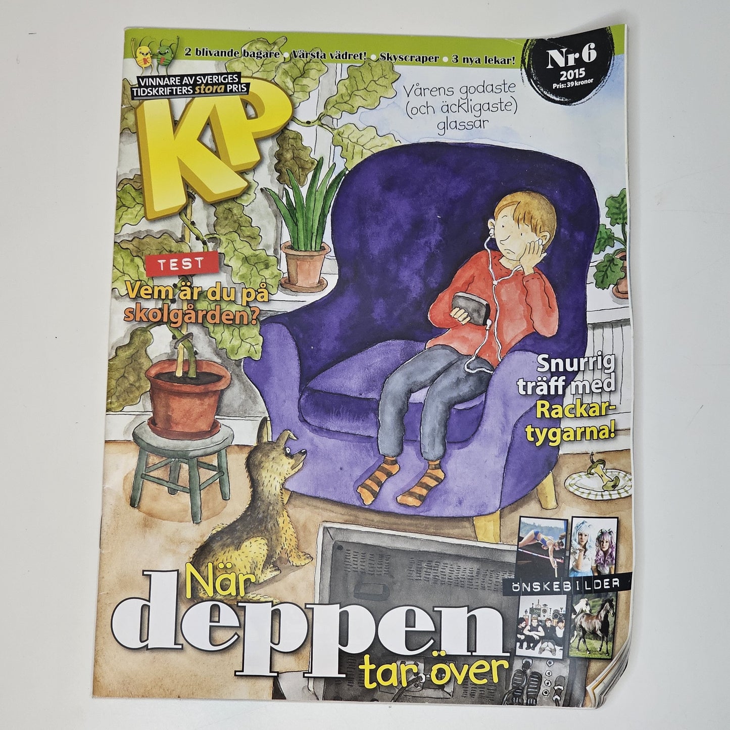 Kamratposten (KP) Nr 6 2015 #GD# + Affisch