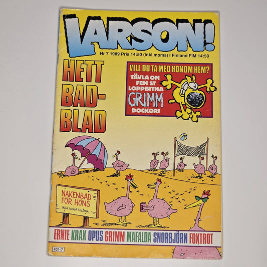 Larson! Nr 7 1989 #VG#